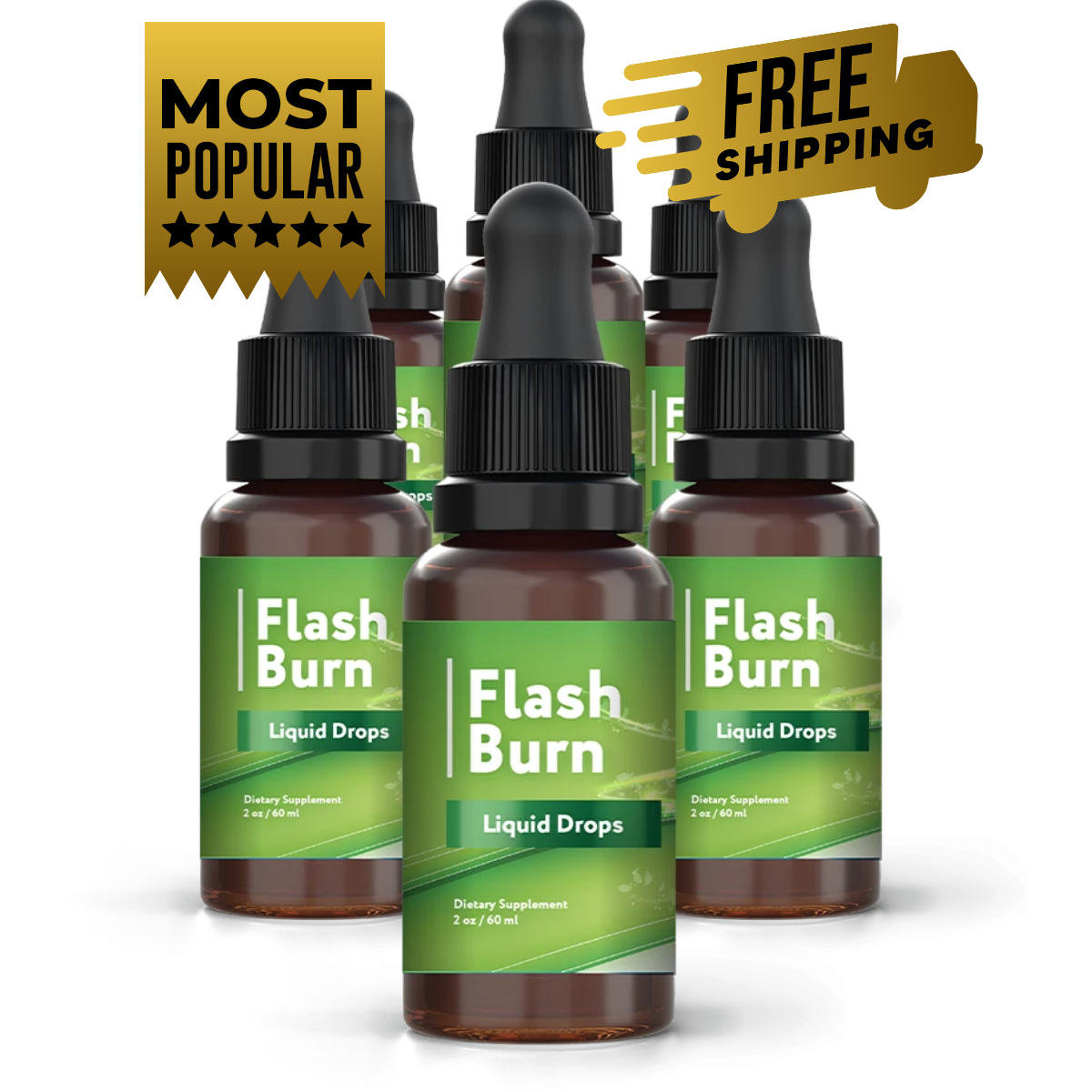 Flash Burn bottle